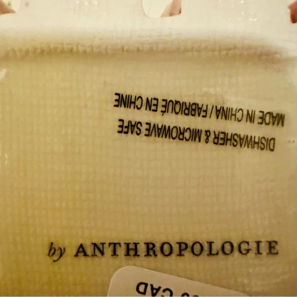 NEW Anthropologie Floral Ceramic Berry Baskets 2pc Set - Picture 6 of 6